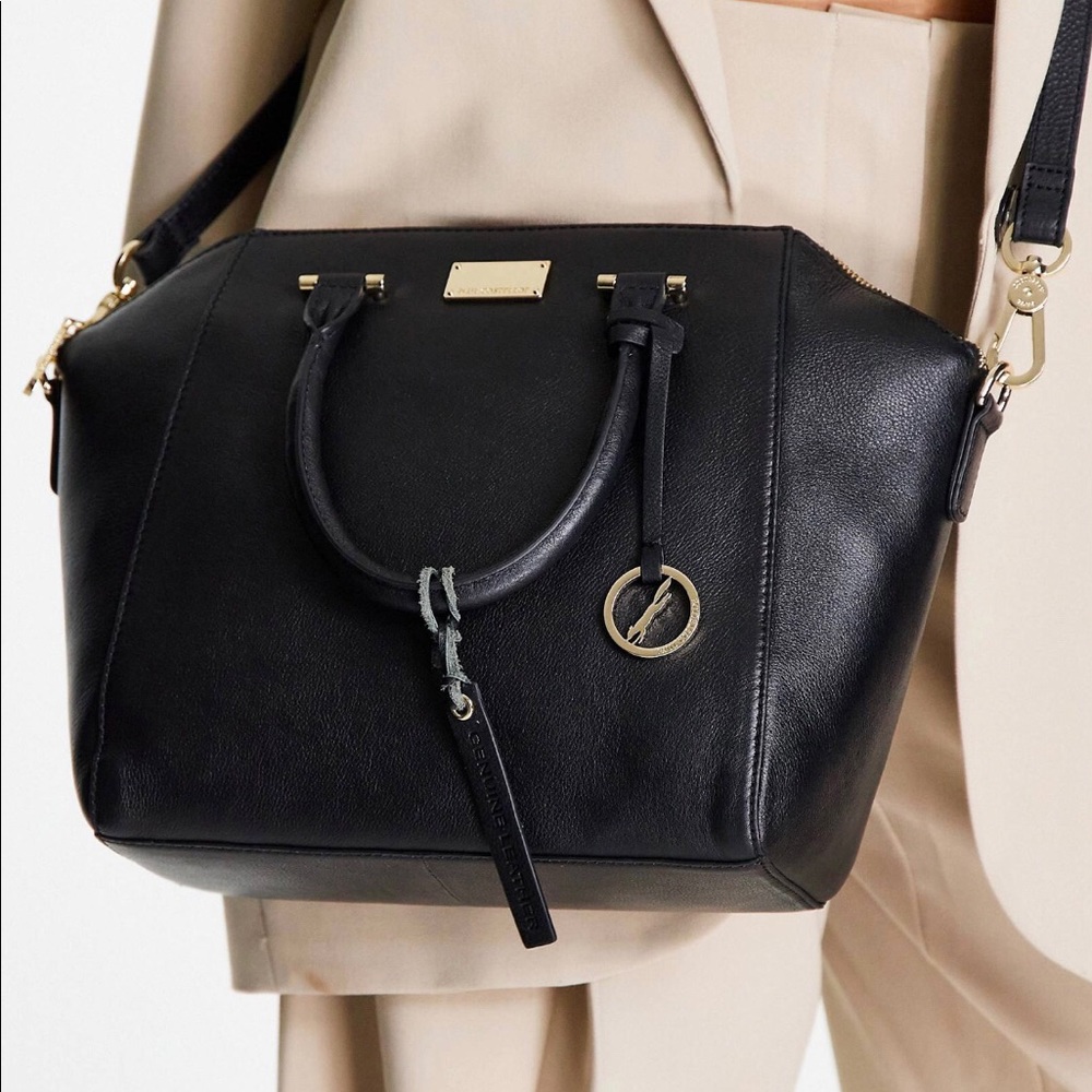 Leather tote bag - Picture 3 of 7